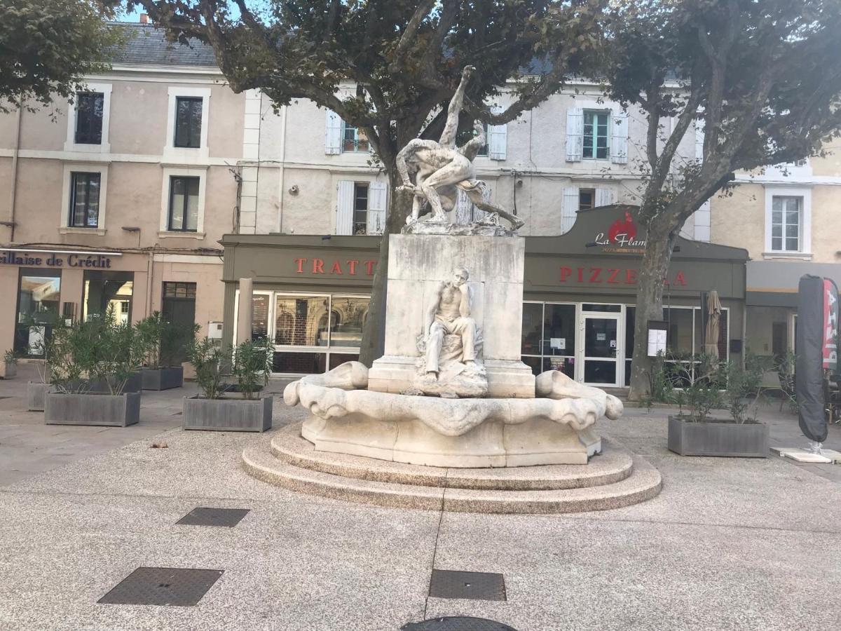 Gite Climatise Avec Piscine Sur Les Hauteurs De Bollène Kültér fotó
