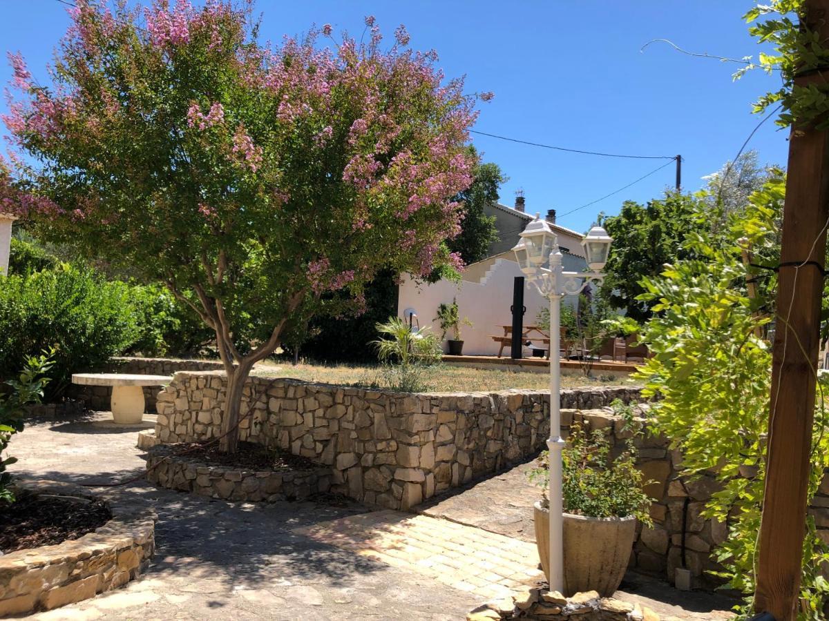 Gite Climatise Avec Piscine Sur Les Hauteurs De Bollène Kültér fotó