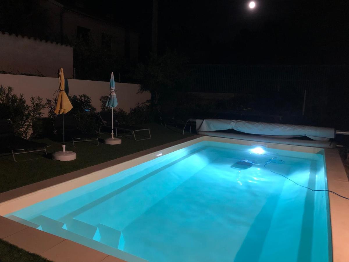 Gite Climatise Avec Piscine Sur Les Hauteurs De Bollène Kültér fotó